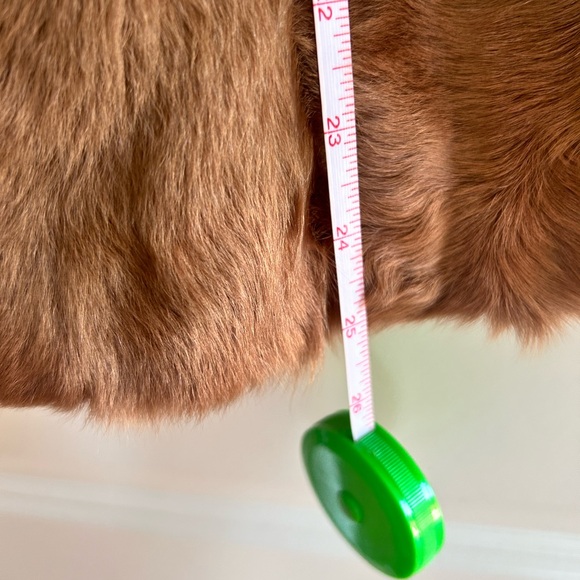 Max Studio Fur Coat with Pockets Genuine Goat Fur Size XS - Picture 9 of 9